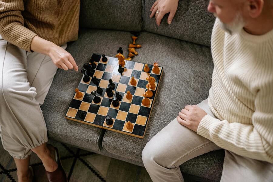 Spel för seniorers hjärnhälsa
